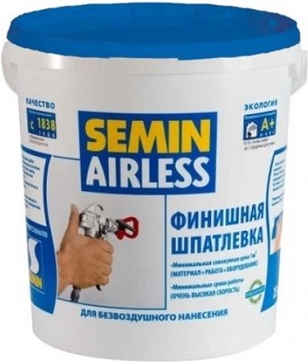 

Шпатлевка готовая, Airless Garnissant для безвоздушного нанесения
