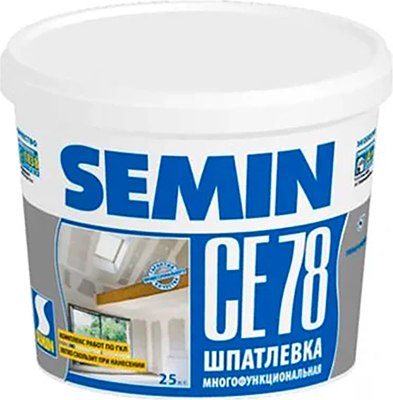

Шпатлевка готовая, CE 78 универсальная полимерная