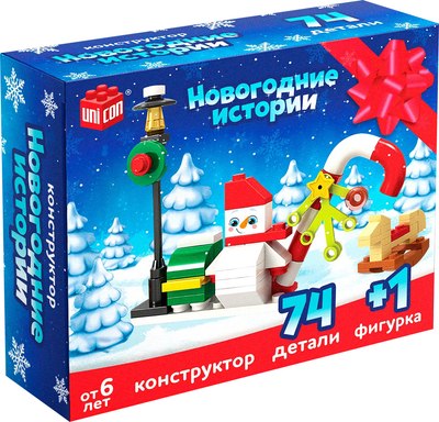 

Конструктор, Новогодние истории. Снеговик J5717A / 6900996