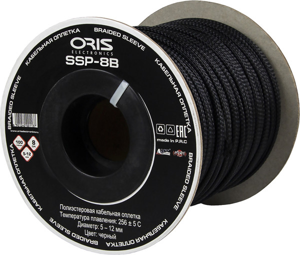 Оплетка для кабеля ORIS Electronics SSP-8B