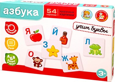 

Развивающая игра, Азбука Учим буквы / 05315