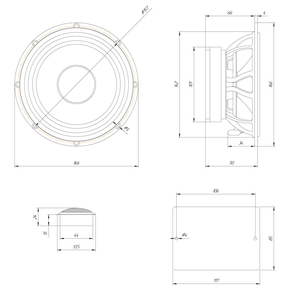 Компонентная АС ORIS Electronics Type 3 — фото 7