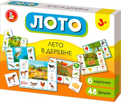 

Развивающая игра, Лето в деревне / 05521