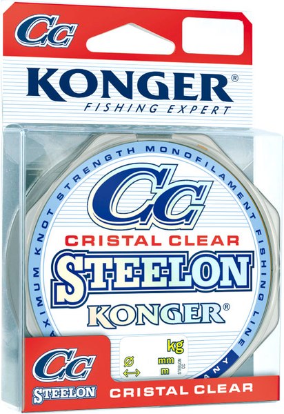 Леска монофильная Konger Steelon Cristal Clear 100м 0.20мм / 240100020