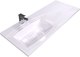 Умывальник Versalia Elegant 120 L (с комплектом кронштейнов) - 