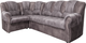 Диван угловой Lama мебель Афина М Правый (Powder/Java) - 