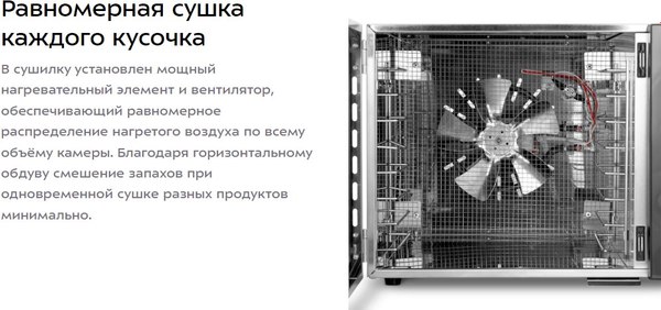 Сушилка для овощей и фруктов Kitfort КТ-4939