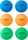 Набор мячей для настольного тенниса Roxel Color Bounce 1* (6шт) - 