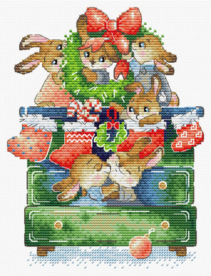 

Набор для вышивания, Праздничные приготовления / М-780