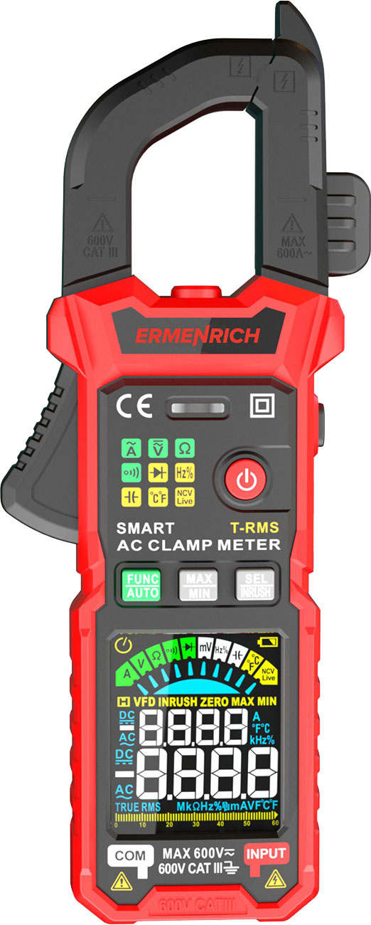 Клещи токоизмерительные Ermenrich Ping MK30 / 82967