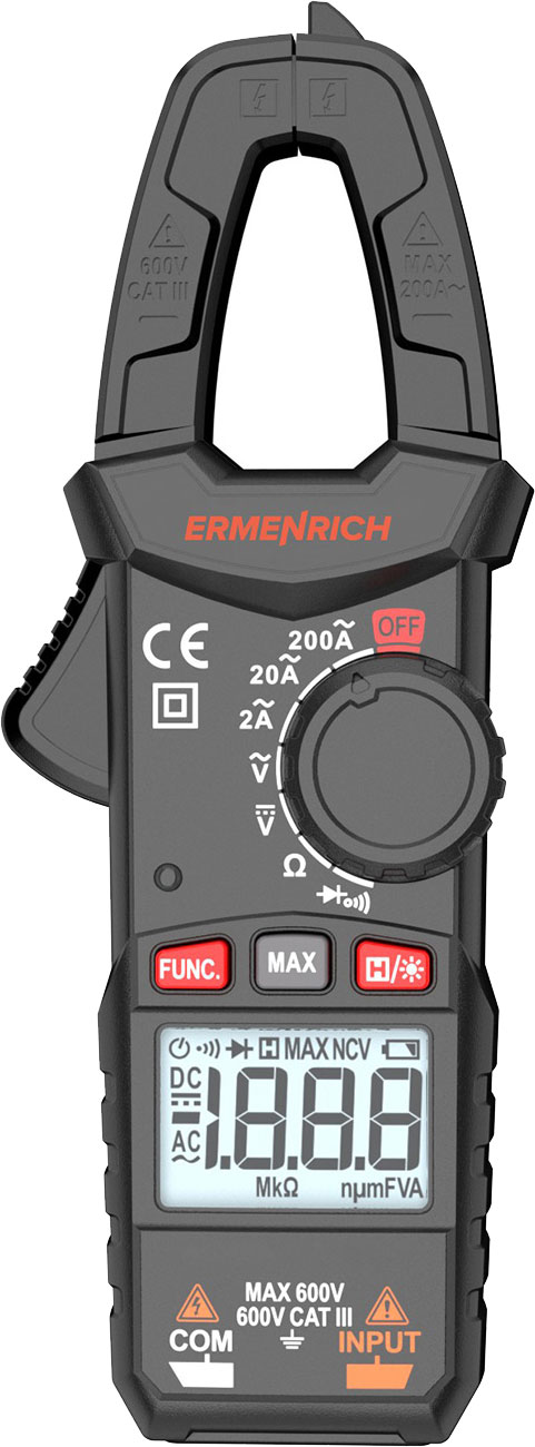 Клещи токоизмерительные Ermenrich Ping MK10 / 82965