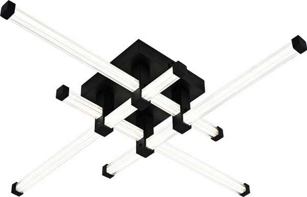 Потолочный светильник Mirastyle JX-9450/4 BK