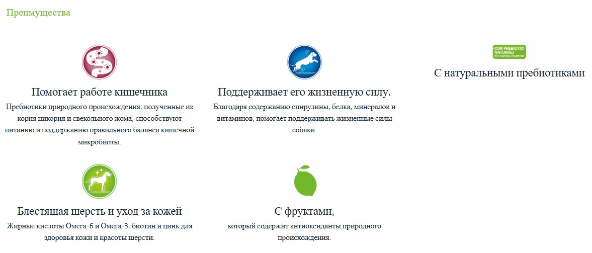 Сухой корм для собак Trainer Для средних пород с курицей, цикорием и спирулиной (12кг) — фото 3