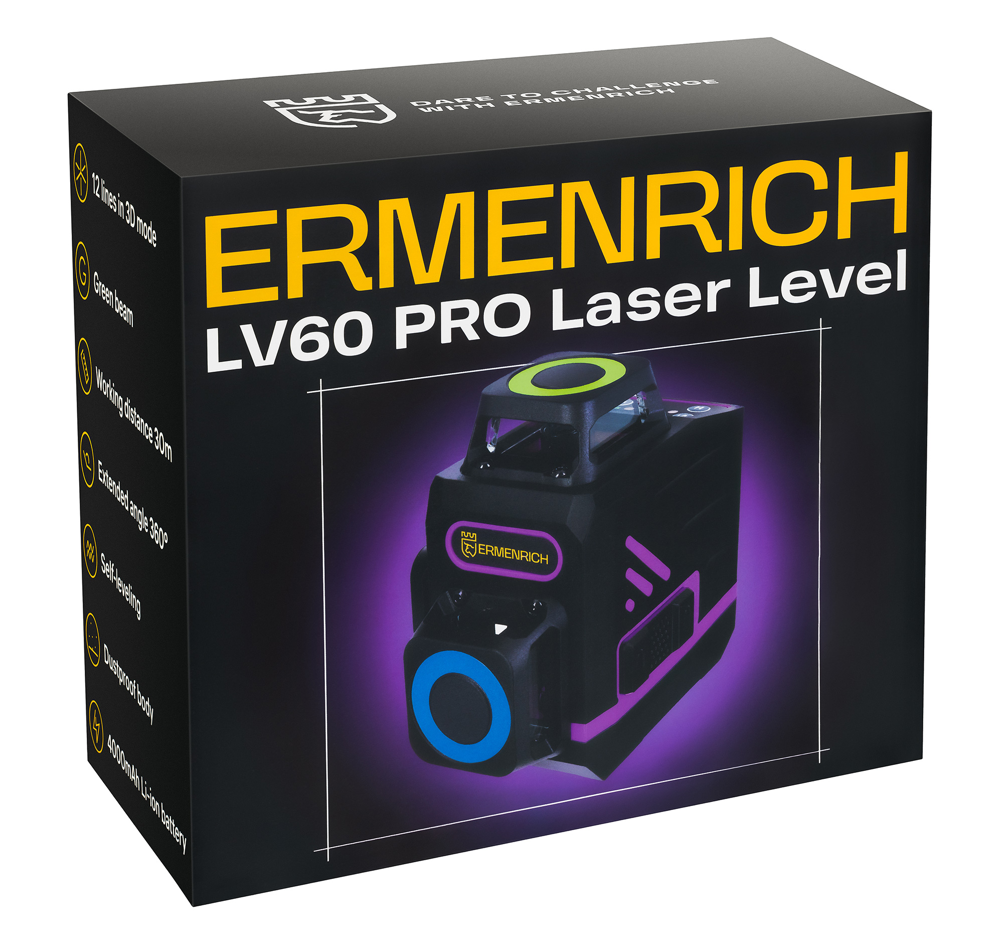 Лазерный уровень Ermenrich LV60 Pro / 84088