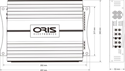 Автомобильный усилитель ORIS Electronics JBA-75.4