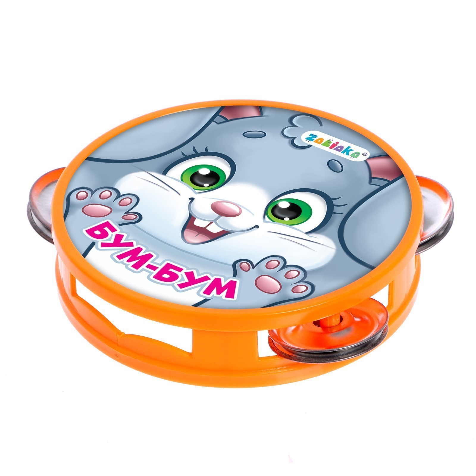 Музыкальная игрушка Zabiaka Бубен. Бум-бум! 3300A / 7291147 — фото 3