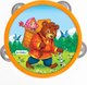 Музыкальная игрушка Zabiaka Бубен. Машенька и медведь! 3310E / 7291150 - 