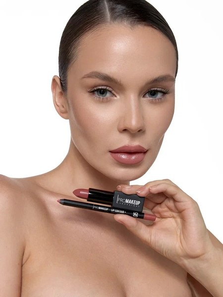 Карандаш для губ PROMAKEUP Lip contour Ультрастойкий тон 05 розово-коричневый
