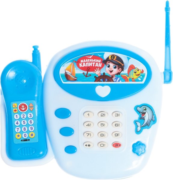 Развивающая игрушка Zabiaka Телефончик. Веселое путешествие JH160D / 3217446  (голубой)