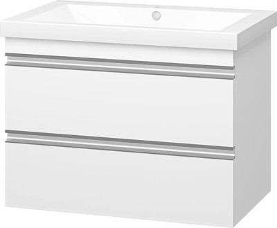 

Тумба с умывальником, Ингрид 75 / П-Инг-01075-011П2Я+4627173210317