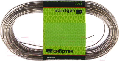 Изображение товара Трос СибрТех 47627 (прозрачный)