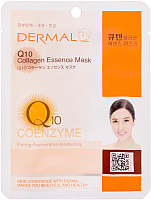 Маска для лица тканевая Dermal Q10 Collagen Essence Mask (23г) - 