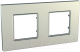 Рамка для выключателя Schneider Electric Unica MGU6.704.57 - 