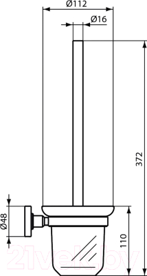 Ершик для унитаза Ideal Standard Imo A9119AA