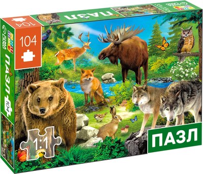 

Пазл, Лесные герои / 7984284
