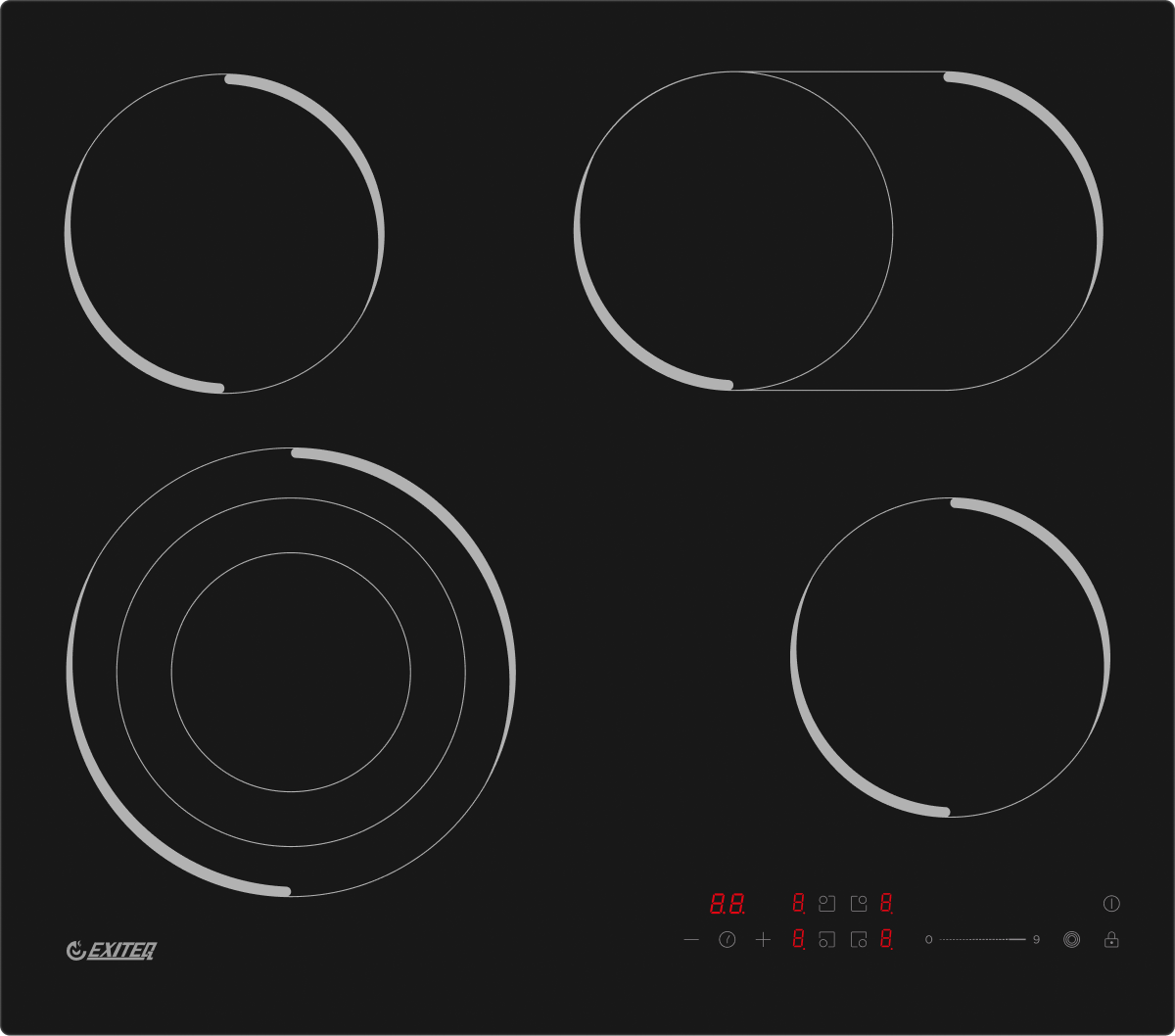 Электрическая варочная панель Exiteq EXH-511СB