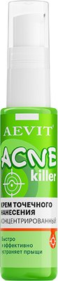 Крем для лица AEVIT Aevit Acnekiller Концентрированный точечного нанесения (30мл) - 