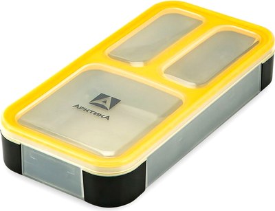 Контейнер Арктика 034-420-BK/YE (черный/желтый) - 