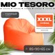 Бескаркасное кресло Mio Tesoro Poparada XXXL / PO-65x85-A (апельсин) - 