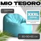 Бескаркасное кресло Mio Tesoro Poparada XXXL / PO-65x85-B (бирюзовый) - 