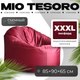 Бескаркасное кресло Mio Tesoro Poparada XXXL / PO-65x85-BO (бордо) - 