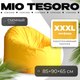 Бескаркасное кресло Mio Tesoro Poparada XXXL / PO-65x85-ZH (желтый) - 