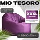 Бескаркасное кресло Mio Tesoro Poparada XXXL / PO-65x85-FI (фиалка) - 