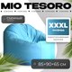 Бескаркасное кресло Mio Tesoro Poparada XXXL / PO-65x85-NEB (небесный) - 