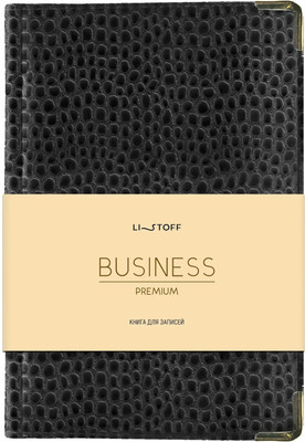 Записная книжка Listoff Lizard / КЗБПК5804436 (80л, черный) - 