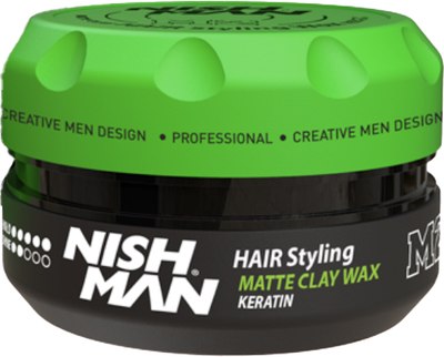 Глина для укладки волос NishMan M2 Hair Matte Clay матовая (30мл)