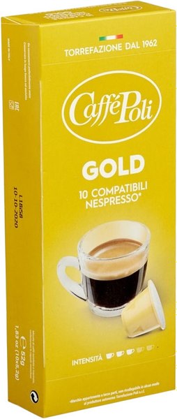 Кофе в капсулах Caffe Poli Gold (10шт)