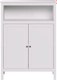 Тумба Black Red White Ewa REG2D/125 (белый) - 