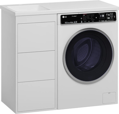 Тумба с умывальником Brevita Grafit 40 / GRA-01040-023Я+5212100 -
