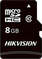 Карта памяти Hikvision HS-TF-C1 microSDHC 8GB (STD)/8G/ZAZ01X00/OD C1 w/o adapter - 