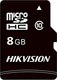 Карта памяти Hikvision HS-TF-C1 microSDHC 8GB (STD)/8G/ZAZ01X00/OD C1 w/o adapter - 