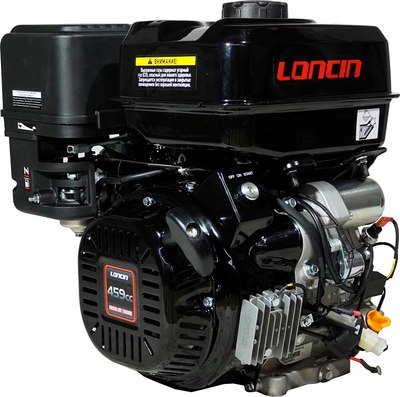 Двигатель бензиновый Loncin LC192FD A type 20 л.с. D25 7А (вал шпонка 25мм, масляный насос) - 
