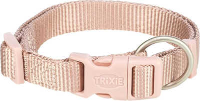 Ошейник Trixie Premium Collar 201535 (S-M, нежно-розовый) -