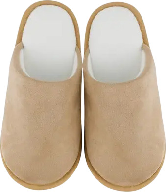 Тапочки домашние HOME Line 05Т-533 (р-р 39-40, однотонный, бежевый) - 