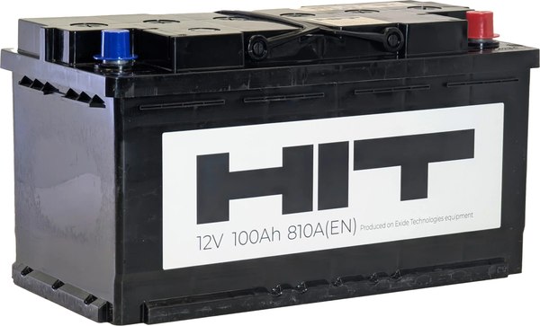 Автомобильный аккумулятор HIT R 810A / 6СТ-100 L5 (100 А/ч)