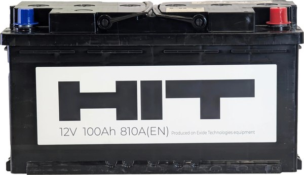 Автомобильный аккумулятор HIT R 810A / 6СТ-100 L5 (100 А/ч)